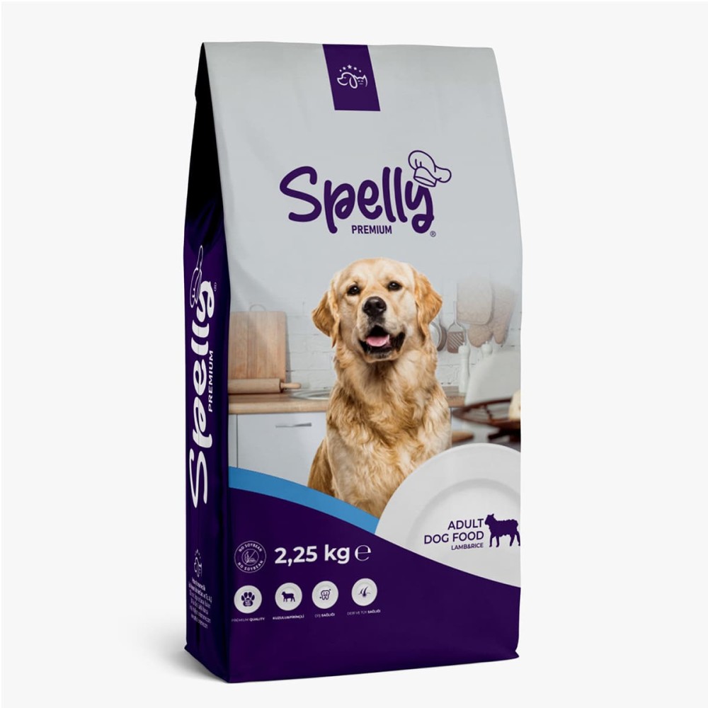 Spelly Ενήλικος Σκύλος Πλήρης Ζωοτροφή Αρνί & Ρύζι 2.25kg Spelly Ενήλικος Σκύλος Πλήρης Ζωοτροφή Αρνί & Ρύζι 2.25kg